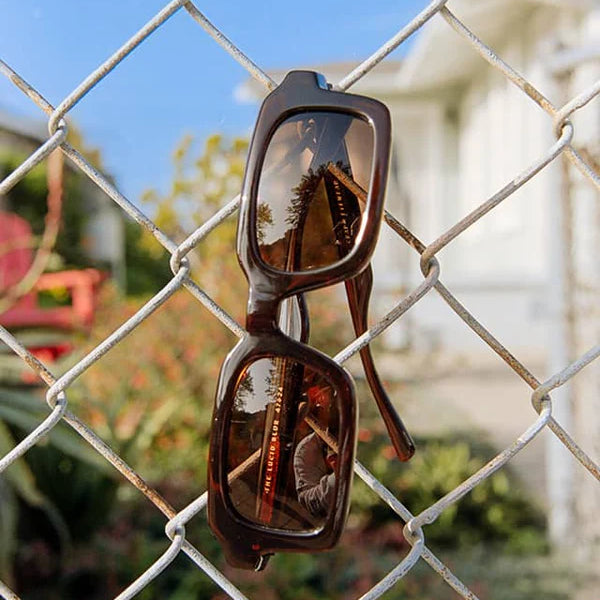 The Lucid Blur in Crystal Cola Bio Coffee by Crap Eyewear Sunglasses crap