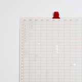 2026 Yearly Wall Calendar - Case Study