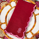 Icon Linen Dinner Napkins - Set of 6 - by Furbish Studio napkins furbish