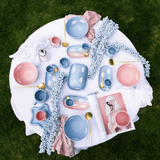 Cloud Mini Ceramic Tray by Egg Back Home Decorative Trays CANDID HOME