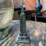 Vintage Empire State Building Mini Statue Souvenir styling object CANDID HOME