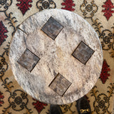 Antique French Wooden Milking Stool Tables CANDID HOME