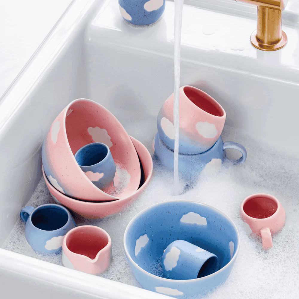 Cloud Ceramic Ball Mug by Egg Back Home - 250 ml Mugs egg back home