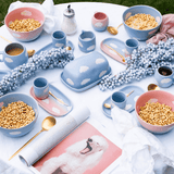 Cloud Mini Ceramic Tray by Egg Back Home Decorative Trays CANDID HOME