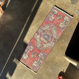 Vintage Turkish Kilim Rug - 13.5”x40”