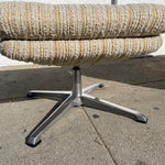1960’s Overman Swivel Lounge Chair + Ottoman Chairs CANDID HOME