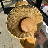 Vintage Rattan Planter - Price per Piece planter CANDID HOME