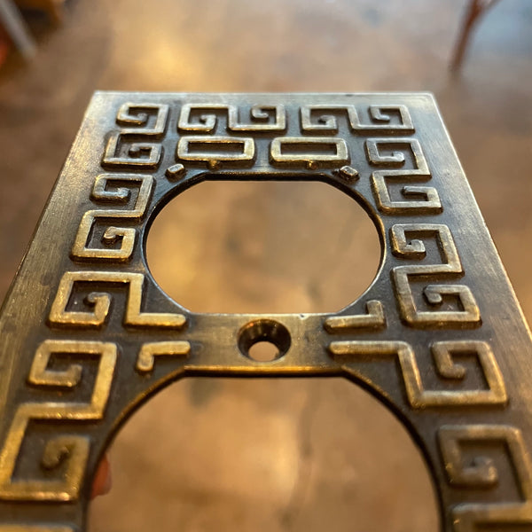 Antique Brass Outlet Face Plates - Price for Each CANDID HOME