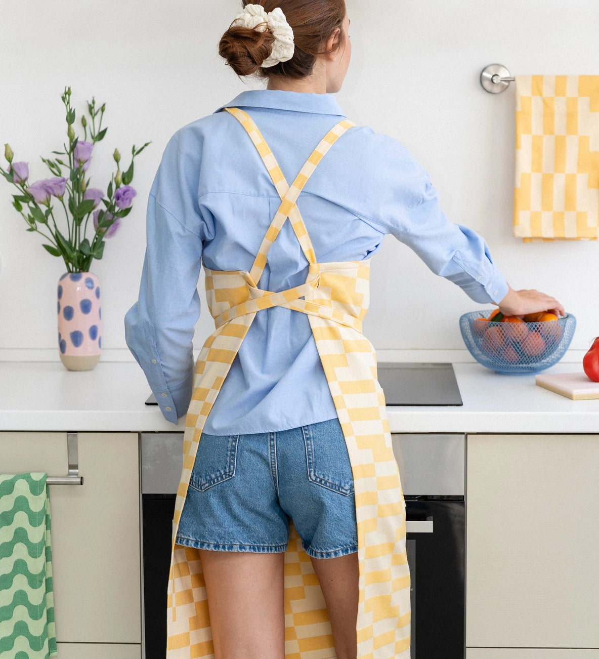 Cross Back Apron by Tarta Gelatina APRON TARTA GELATINA