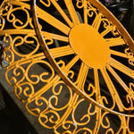 Vintage Victorian-Style Wrought Iron Basket basket CANDID HOME