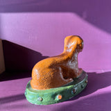 Vintage Hand-Painted Dog Figure