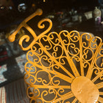 Vintage Victorian-Style Wrought Iron Basket basket CANDID HOME