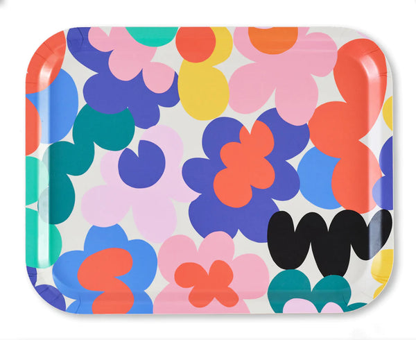 Floral Burst Trays - Micke Lindebergh for Wrap Magazine  Wrap Magazine Rectangle  