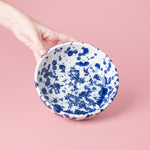 Ceramic Grater Bowl by Tierra Cocida bowl tierra cocida blue speckle