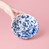 Ceramic Grater Bowl by Tierra Cocida bowl tierra cocida blue speckle