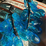 Mid-Century Modern Glass Grape Cluster by Kyukyu Glass Manufacturer- Price per Piece styling object CANDID HOME