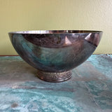 Mid-century Danish Brass Footed Bowl Vases CANDID HOME