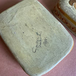 Vintage Mexican Papier Mache Trinket Box by SerMel Tonala styling object CANDID HOME