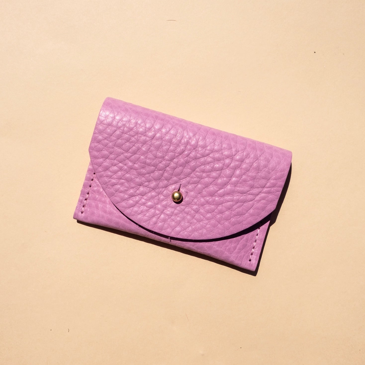 Leather Cardholder by Primecut cardholder PRIMECUT Sorbet Pink Leather