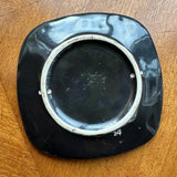 Small Mid-Century Ceramic Crane Dish ashtray CANDID HOME