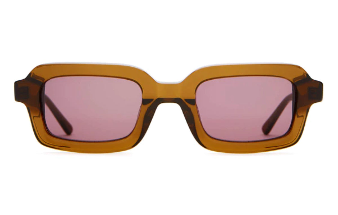 The Lucid Blur by Crap Eyewear Sunglasses crap Crystal Hemp Bio / Plum  