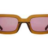 The Lucid Blur by Crap Eyewear Sunglasses crap Crystal Hemp Bio / Plum  