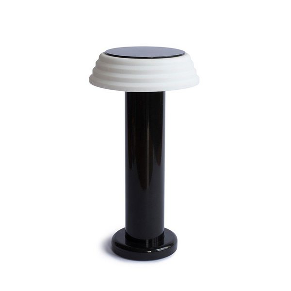 Sowden Portable Lamp Portable Lamp CANDID HOME Black & White  