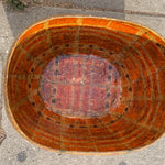 Vintage Chinese Paper Mache Floor Basket basket CANDID HOME