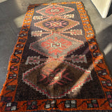Vintage Small Turkish Rug - 21”x42”