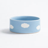 Cloud Ceramic Pet Bowl by Egg Back Home pet bowl egg back home Medium - 5.5"