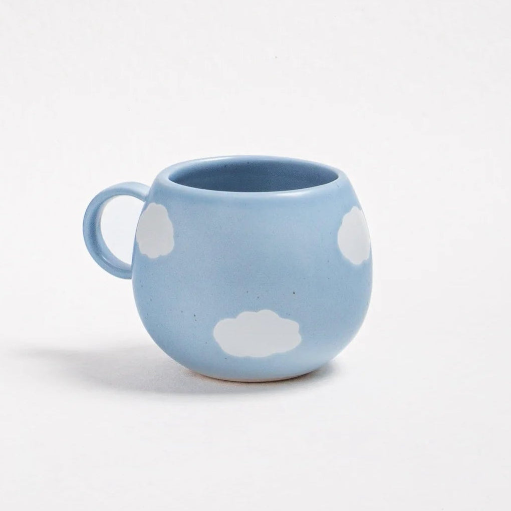 Cloud Ceramic Ball Mug by Egg Back Home - 250 ml Mugs egg back home