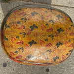 Vintage Chinese Paper Mache Floor Basket basket CANDID HOME