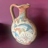 Vintage Minoan-Style Pottery Jug