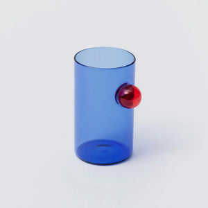 Bubble Glass by Block Design glassware BLOCK DESIGN Blue  