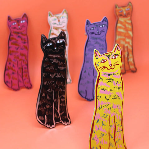 Cat Bookmark by Ark Colour Design bookmark ark colour