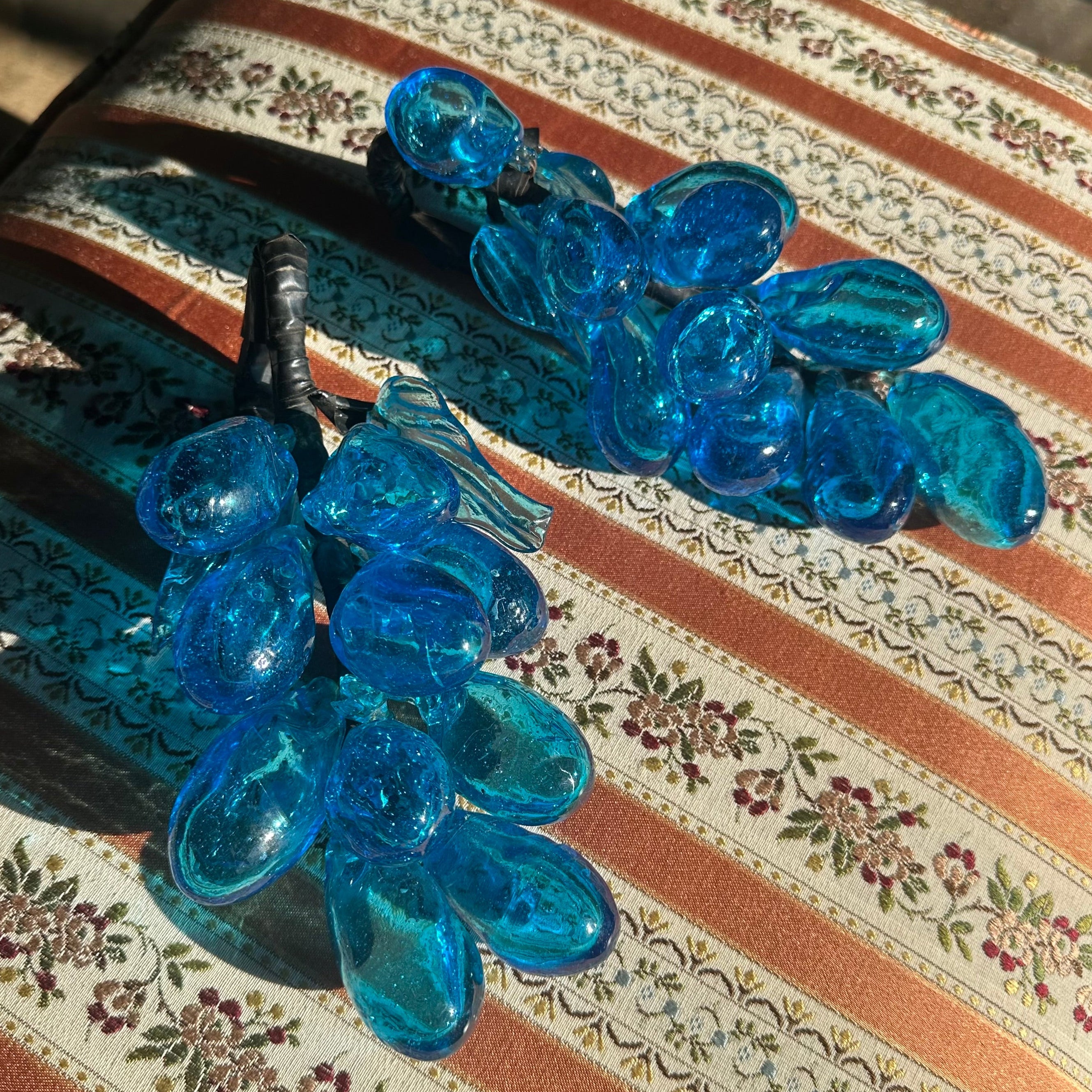 Mid-Century Modern Glass Grape Cluster by Kyukyu Glass Manufacturer- Price per Piece styling object CANDID HOME