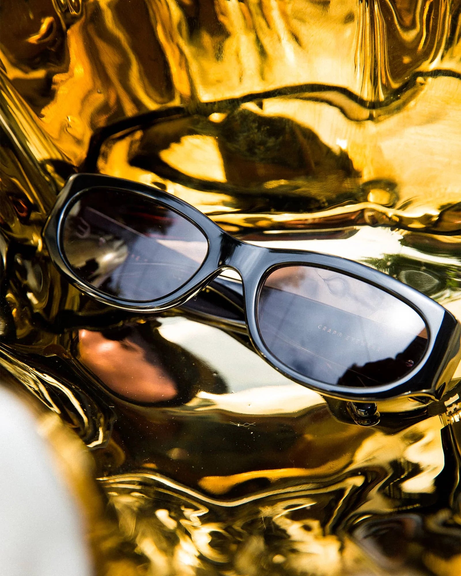 The Funk Punk in Black Bio/Grey by Crap Eyewear Sunglasses crap   