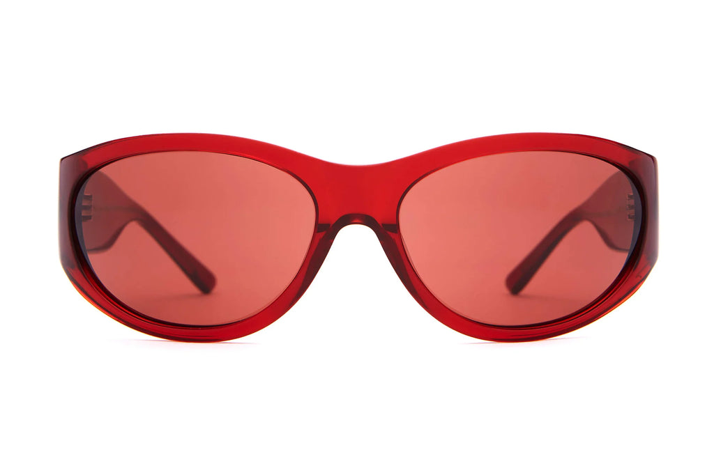 The Funk Daddy in Crystal Cherry Bio by Crap Eyewear Candid Home
