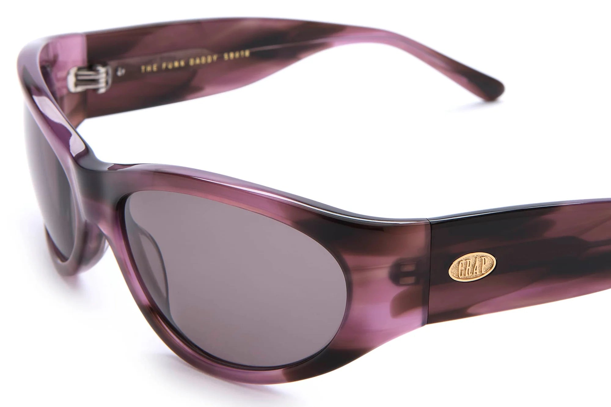 The Funk Daddy in Lilac Smoke Bio Haze by Crap Eyewear Sunglasses crap