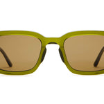 The Heavy Tropix in Crystal Olive Bio by Crap Eyewear Sunglasses crap   