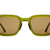 The Heavy Tropix in Crystal Olive Bio by Crap Eyewear Sunglasses crap   