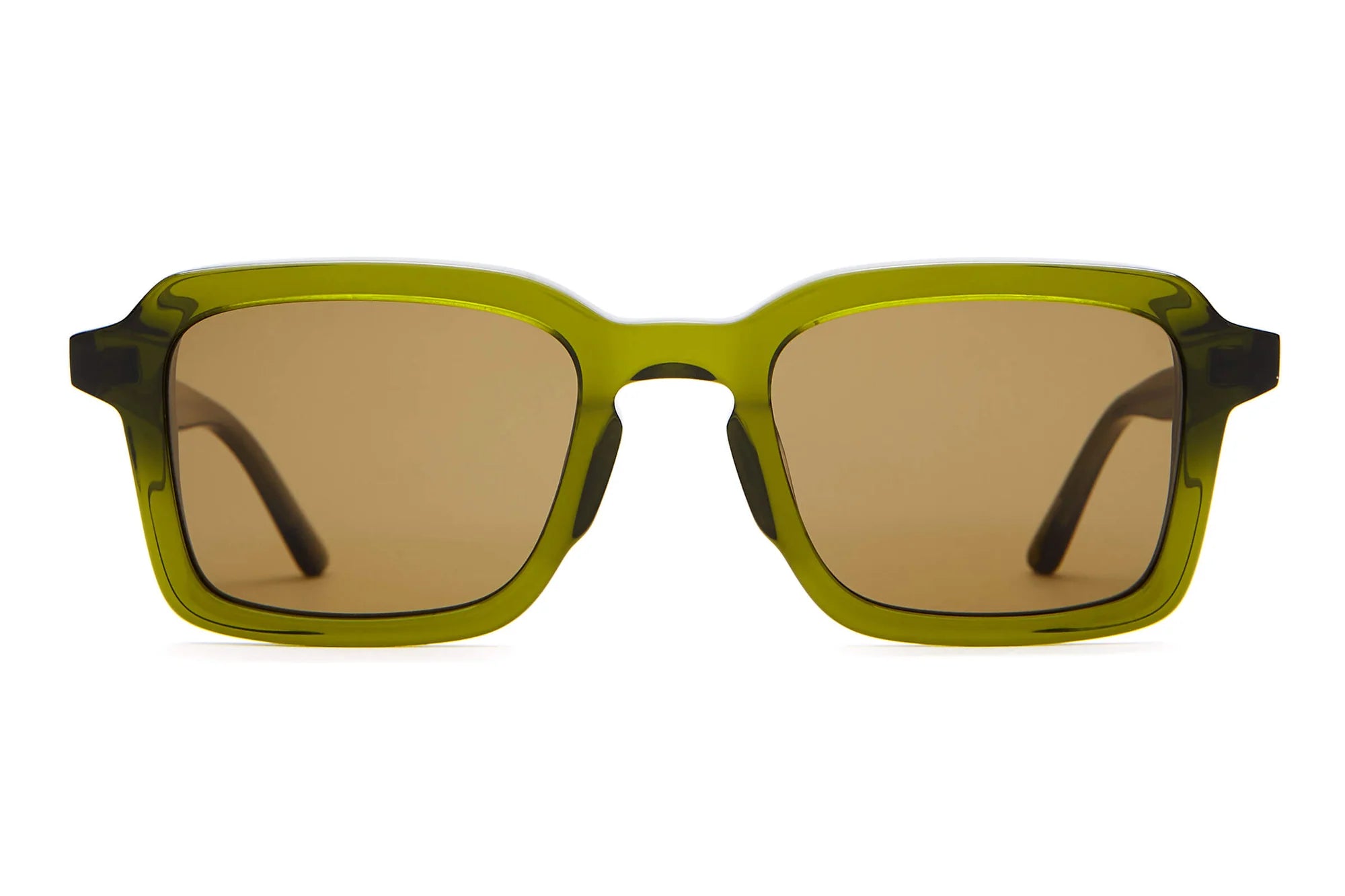 The Heavy Tropix in Crystal Olive Bio by Crap Eyewear Sunglasses crap   