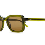 The Heavy Tropix in Crystal Olive Bio by Crap Eyewear Sunglasses crap   