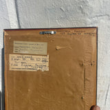 1950s Enamel on Copper “Exotic Flowers” Painting by Barbara Fagen - 9.5"x14"