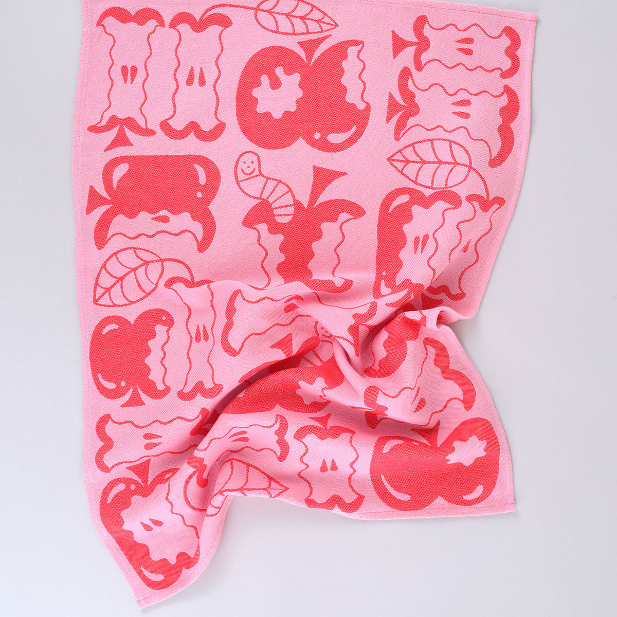 Tea Towels by Wrap Magazine tea towel Wrap Magazine An Apple A Day: Red