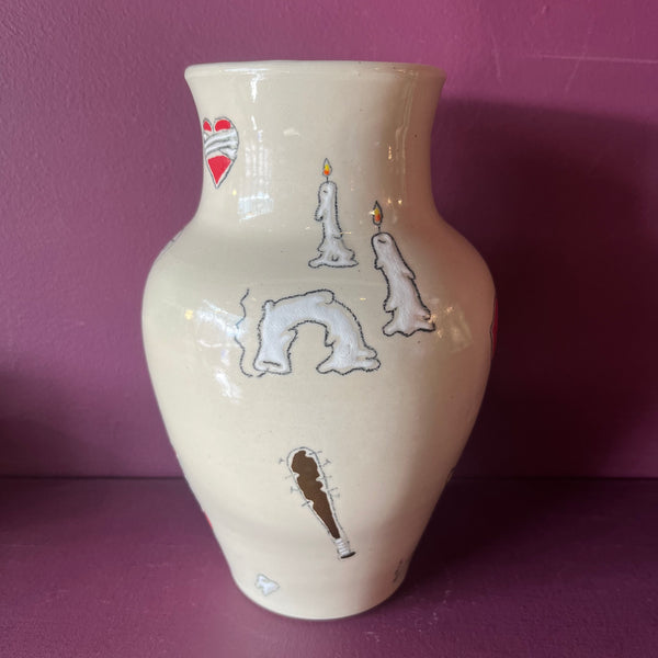 “Stay on My Grind” Vase by Steve Stringer vase Steve stringer