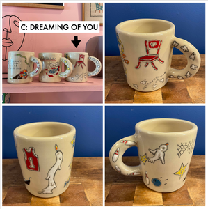 Assorted Mugs by Steve Stringer Mugs Steve stringer C: "Dreaming of You"  