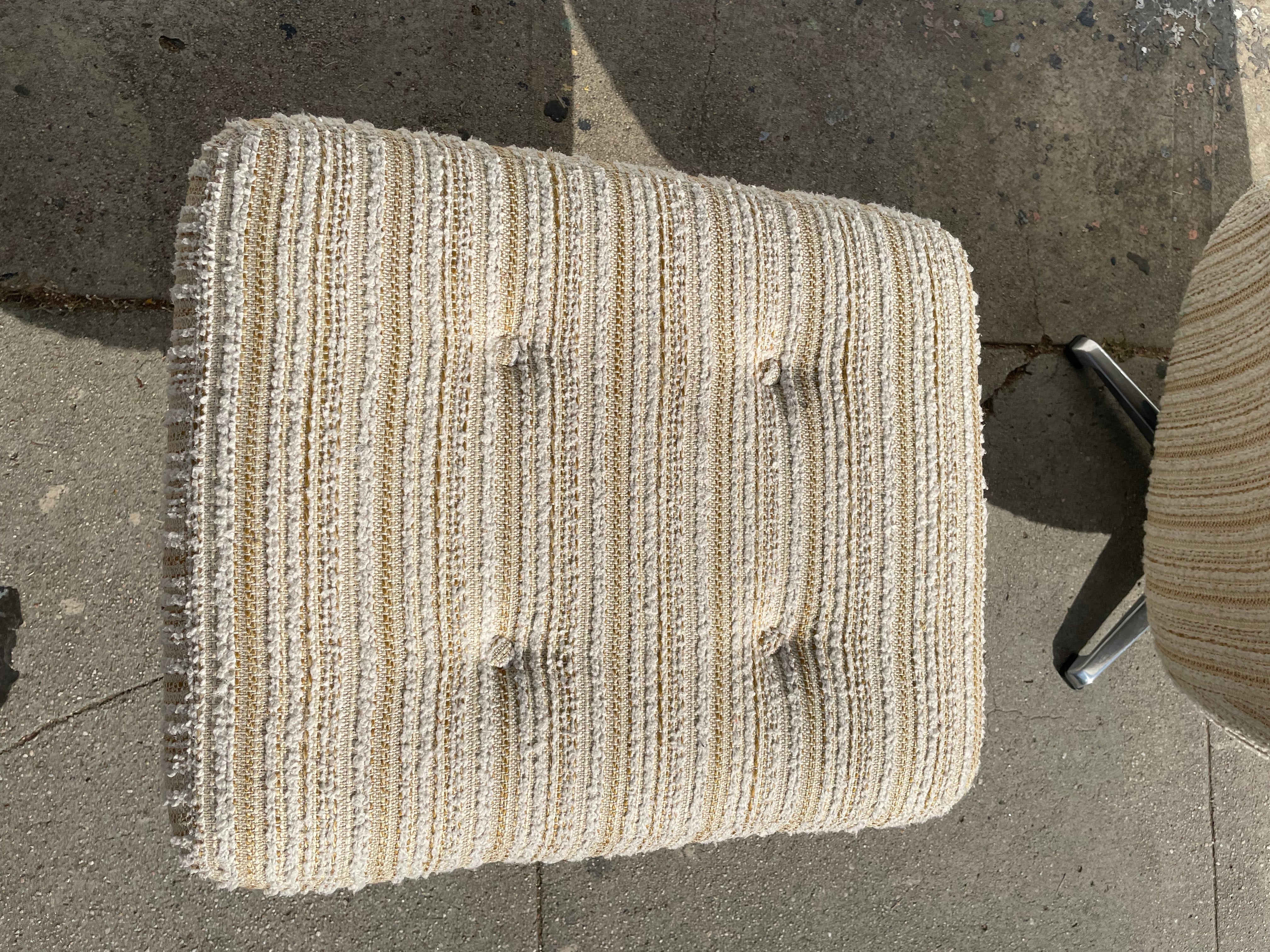 1960’s Overman Swivel Lounge Chair + Ottoman Chairs CANDID HOME