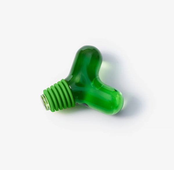 Hobknob Bottle Stopper by Fort Standard for Areaware Bottle Stopper areaware Green  