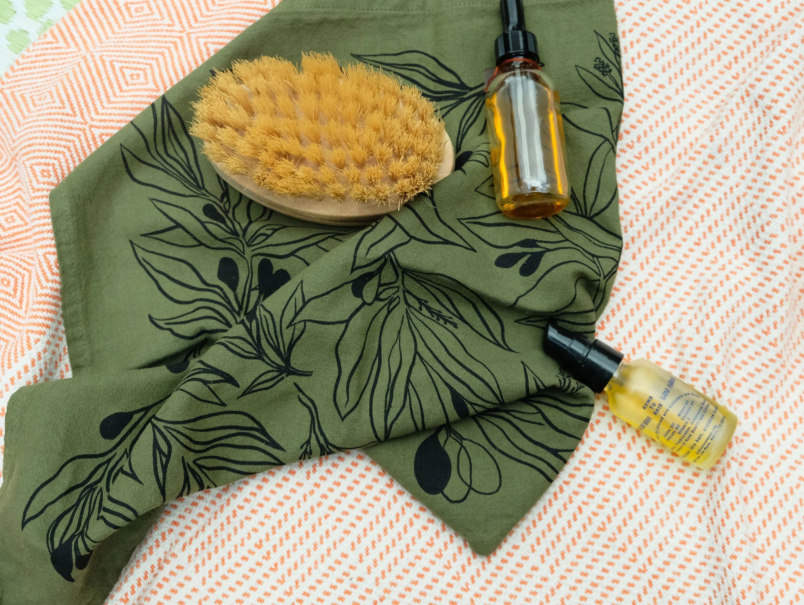 Printed Linen Napkin Set by Elana Gabrielle napkins Elana Gabrielle